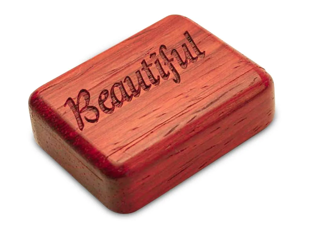 2" Flat Narrow Padauk - Beautiful