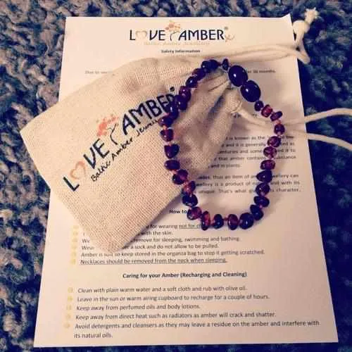 Adult Honeypot Polished Honey Baltic Amber Necklace