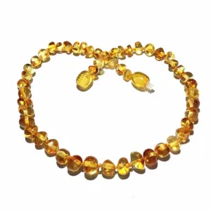 Adult Honeypot Polished Honey Baltic Amber Necklace