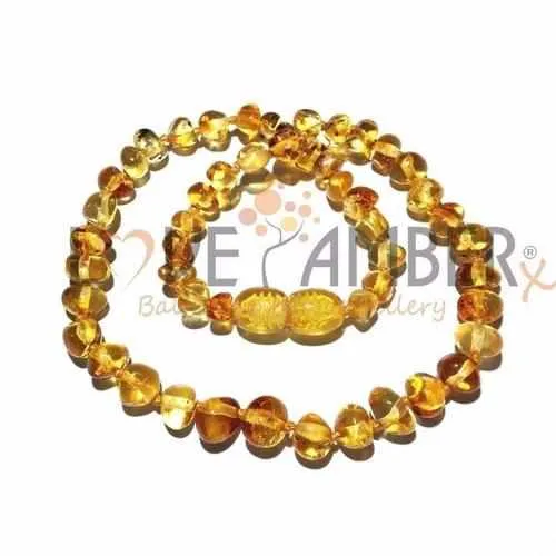 Adult Honeypot Polished Honey Baltic Amber Necklace