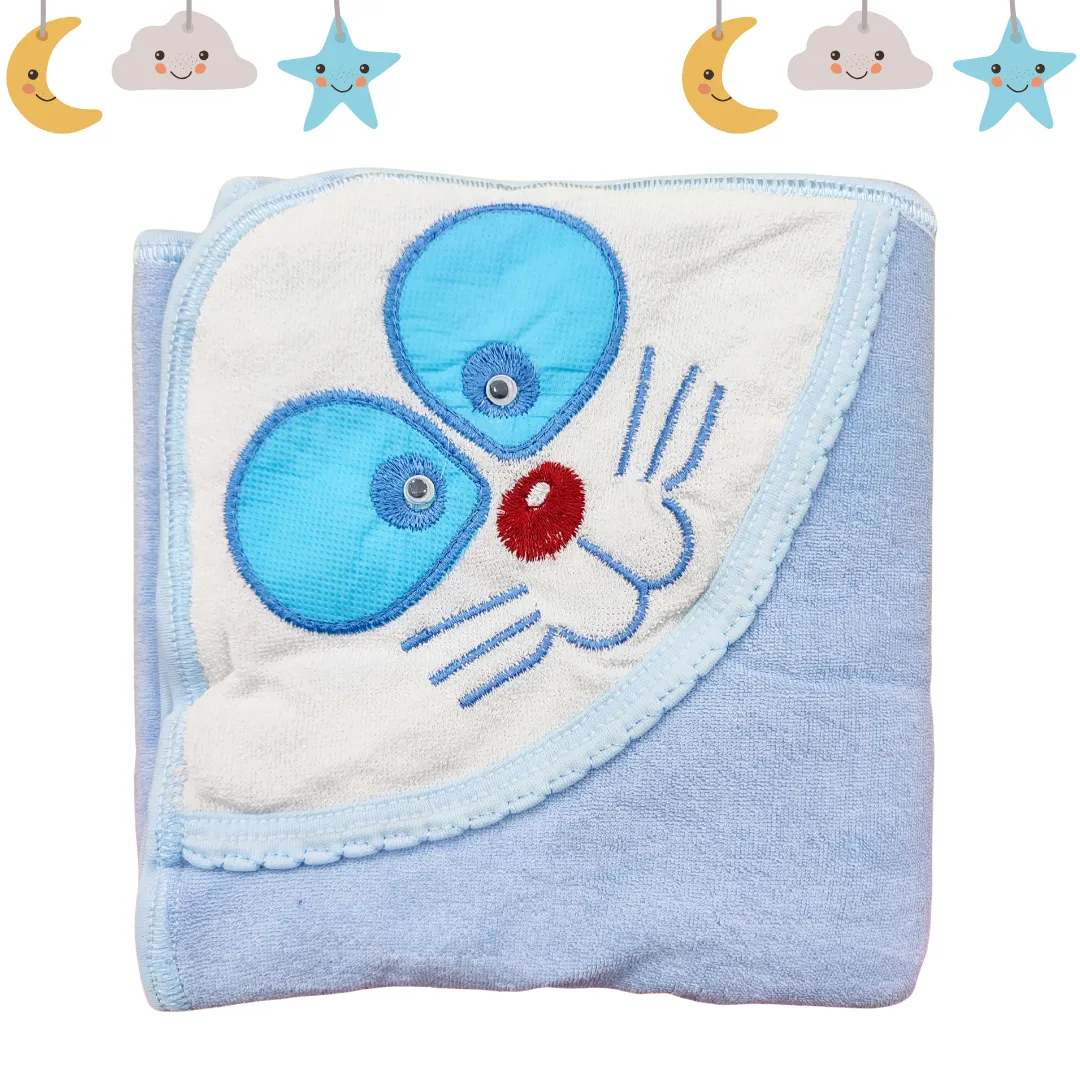 Baby Bath Towel -  Beautiful Cat