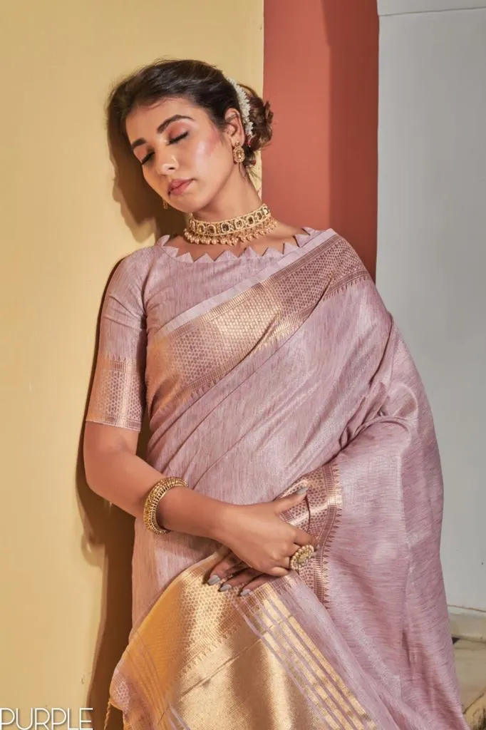 Beautiful Maheshwari silk Weaving Saree