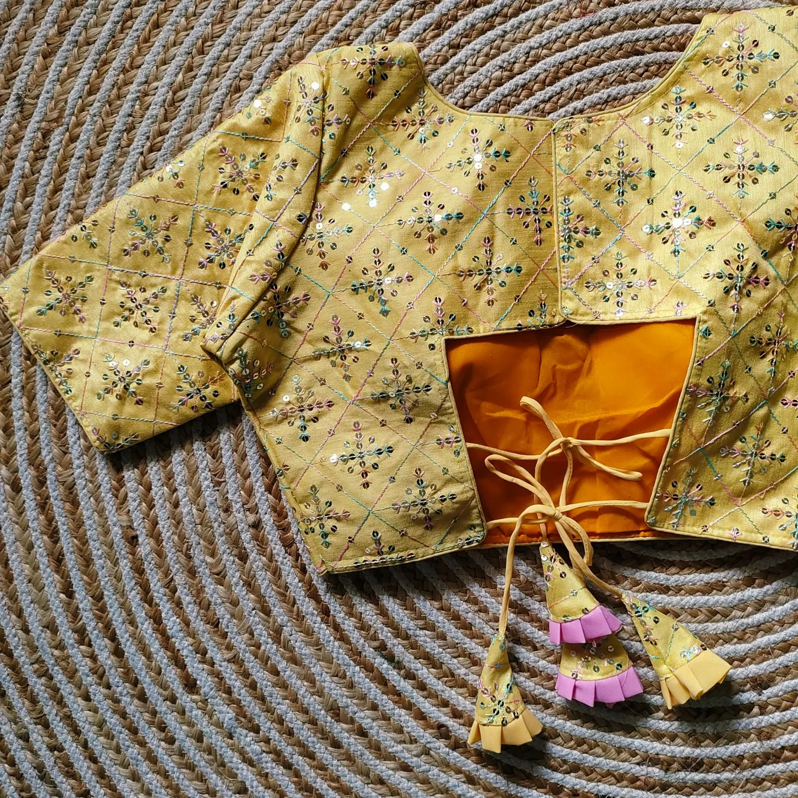 Beautiful Sequence Fancy Blouse