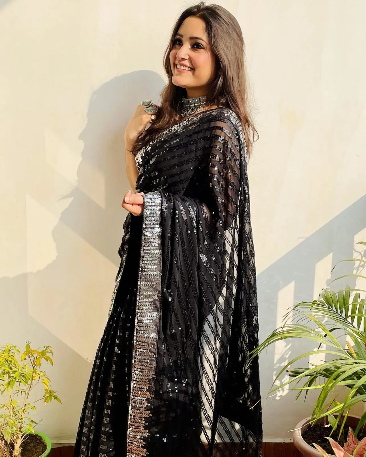 Beautiful Sequence Saree Collection