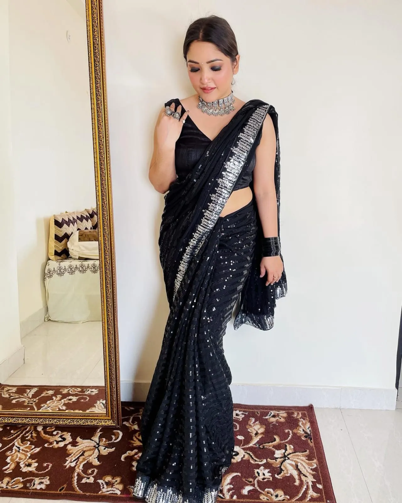 Beautiful Sequence Saree Collection