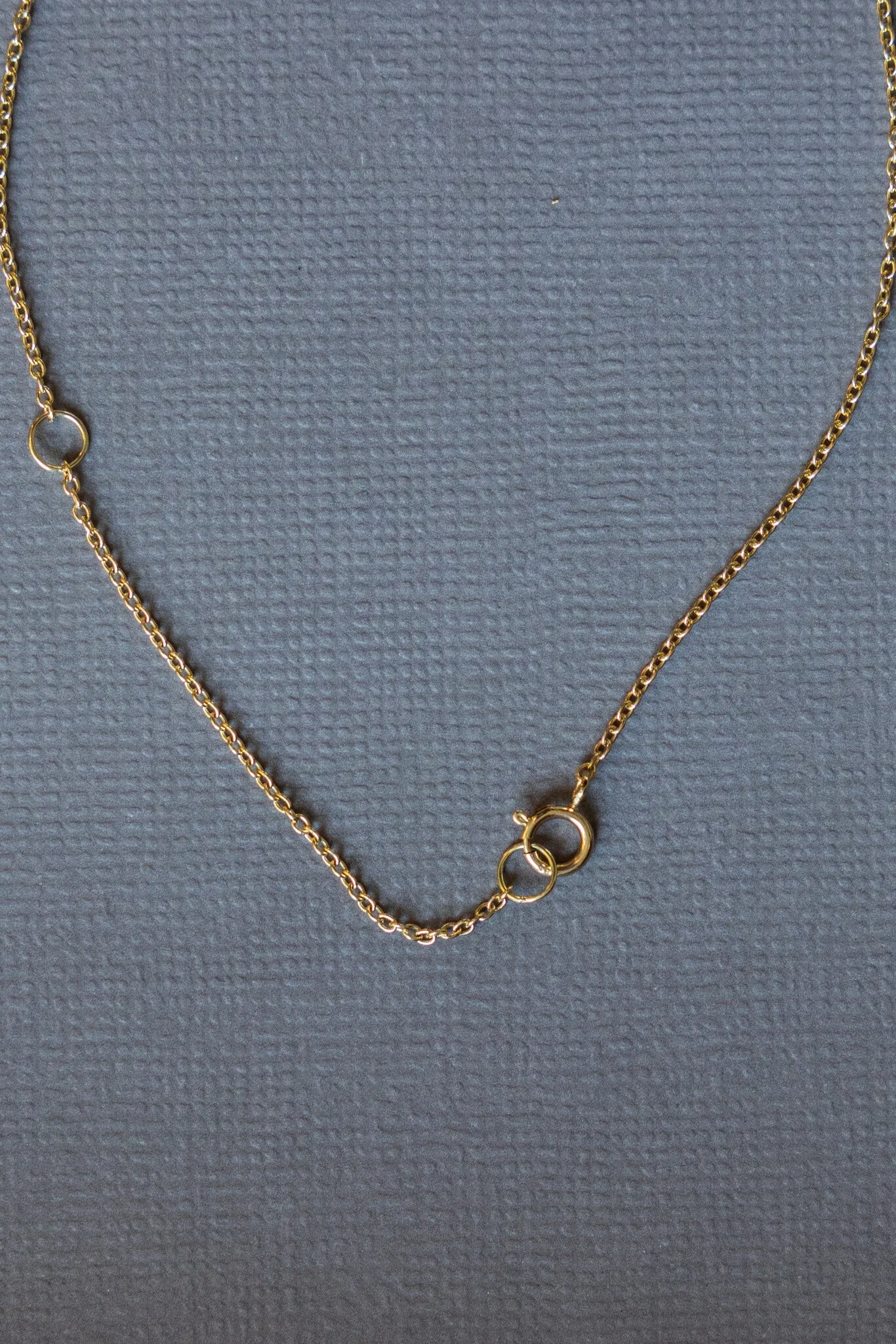 Citrine with Organic Gold Halo Necklace