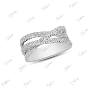 Diamond Ring in white gold