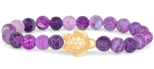 Fahlo Odyssey Dolphin Tracking Bracelet (Coral Reef Violet)