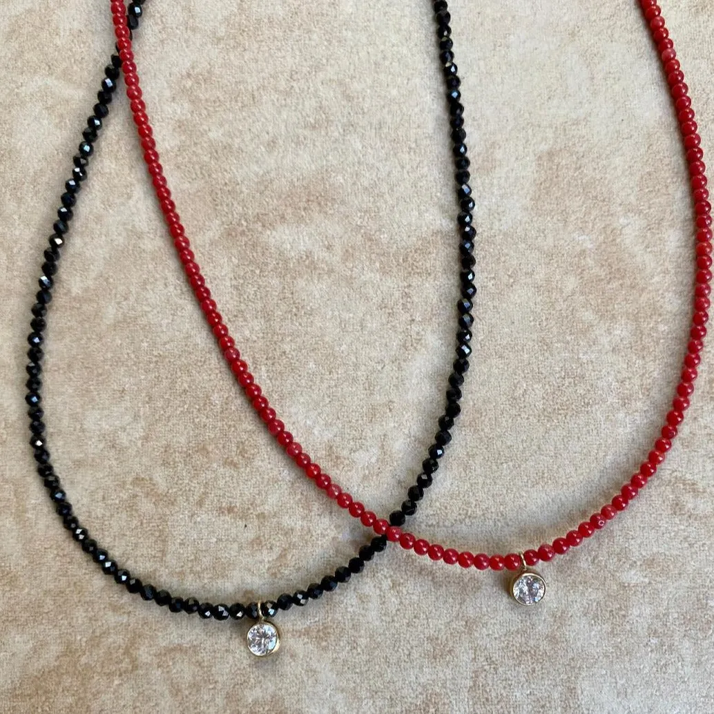Gemstone CZ Drop - Jolie