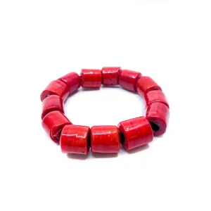 Heavy Coral Bracelet