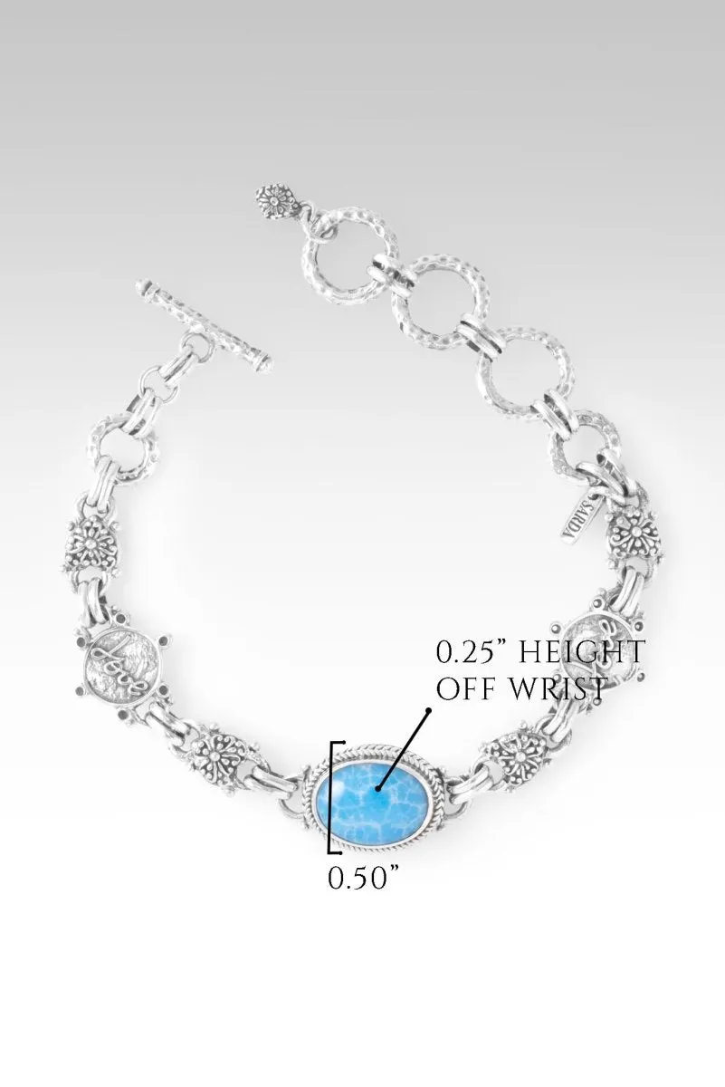 Journey of Enlightenment Bracelet™ in Powder Blue Indonesian Coral