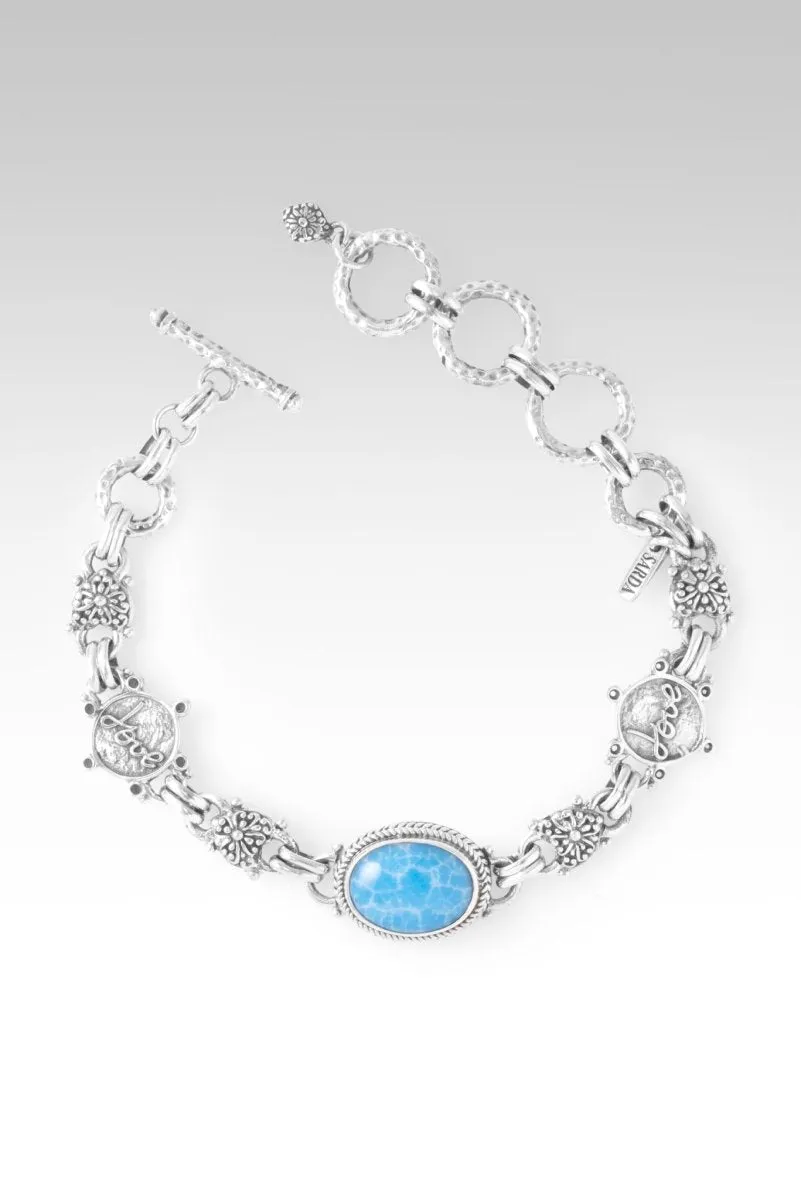Journey of Enlightenment Bracelet™ in Powder Blue Indonesian Coral