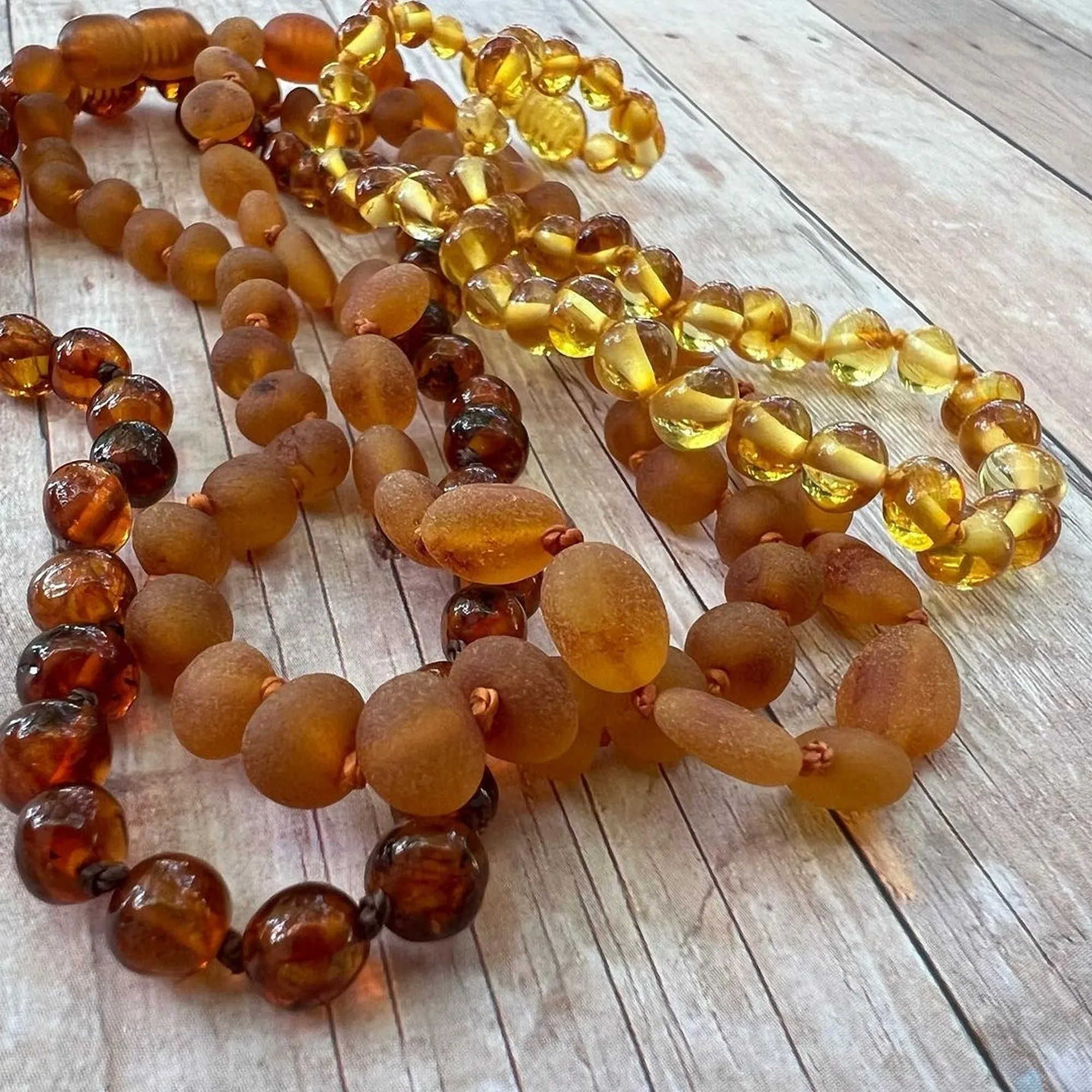 Kids | Honey Baltic Amber Necklace