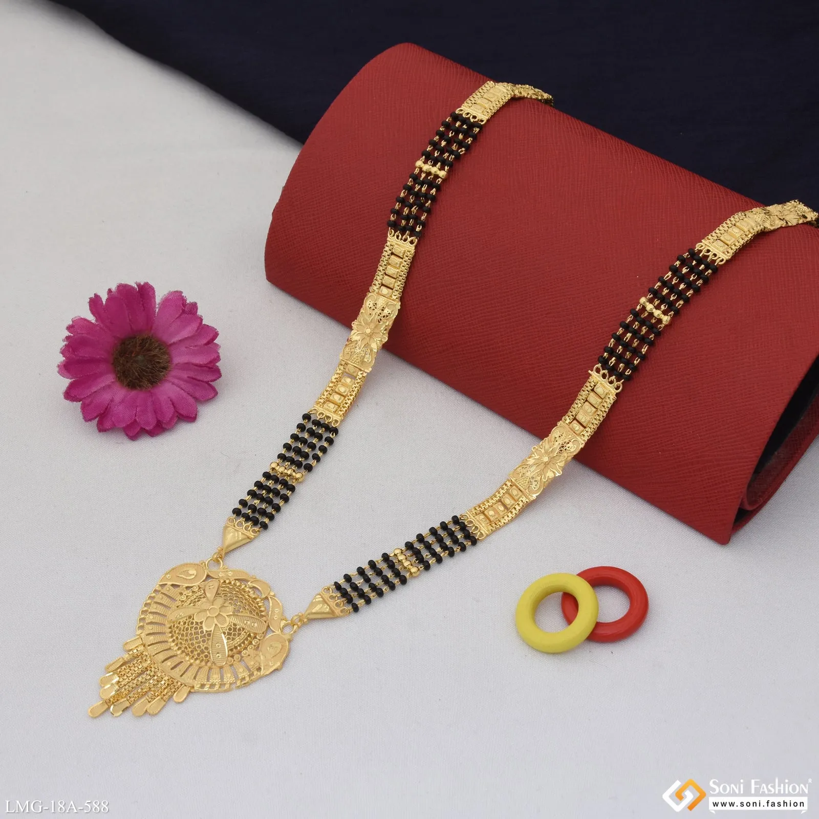 Magnificent Design Gold Plated Mangalsutra for Women - Style A588
