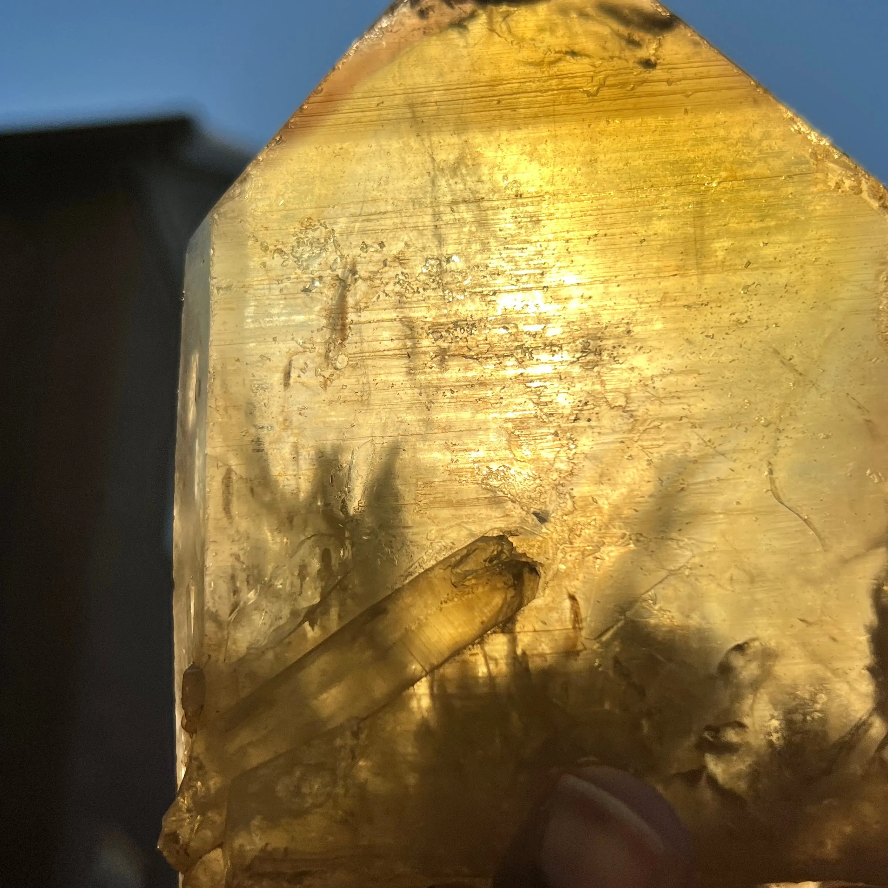 Natural Zambian Citrine, Citrine Quartz From Mansa, Zambia, Citrine Points