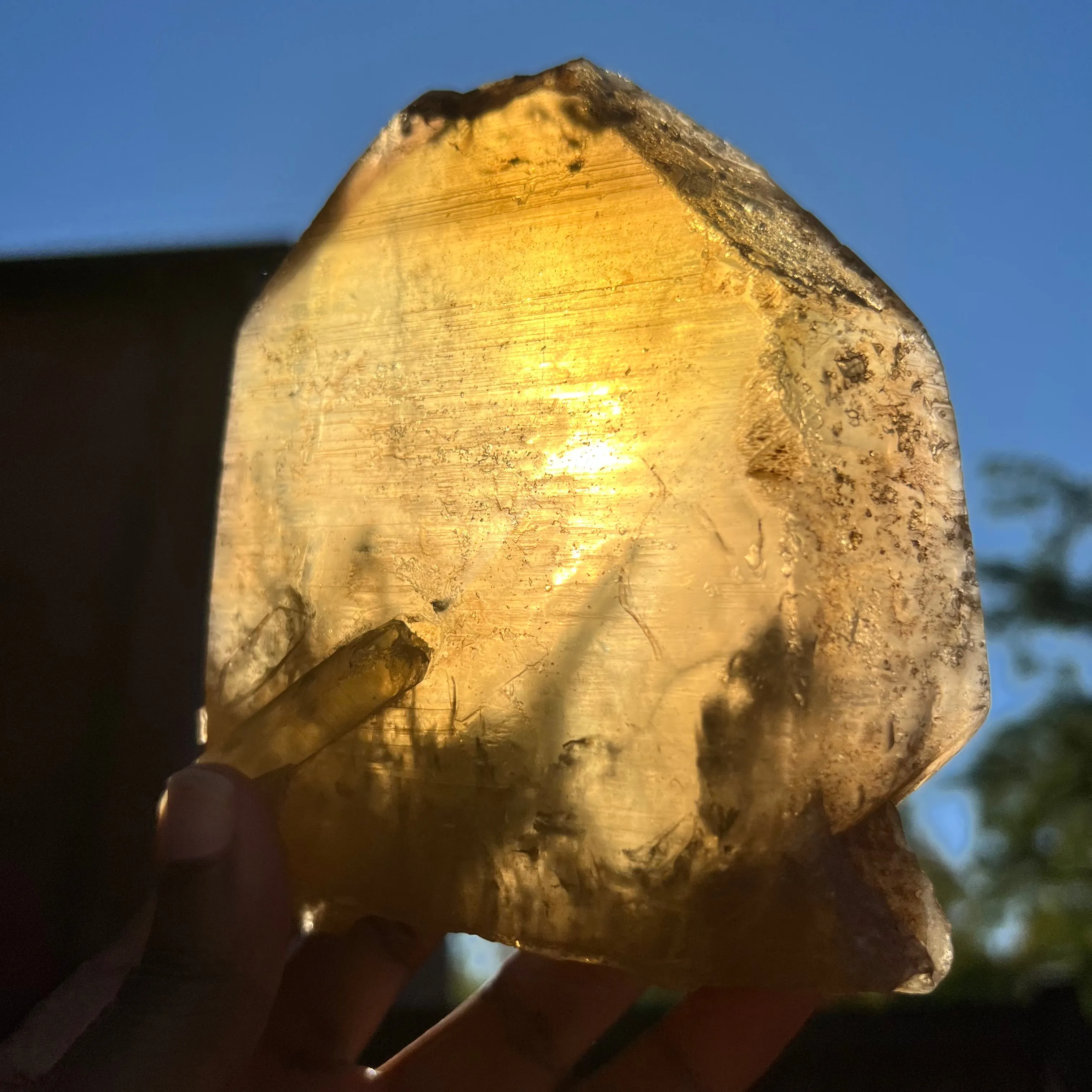 Natural Zambian Citrine, Citrine Quartz From Mansa, Zambia, Citrine Points