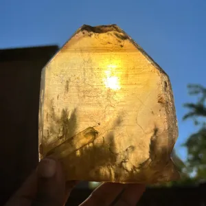 Natural Zambian Citrine, Citrine Quartz From Mansa, Zambia, Citrine Points