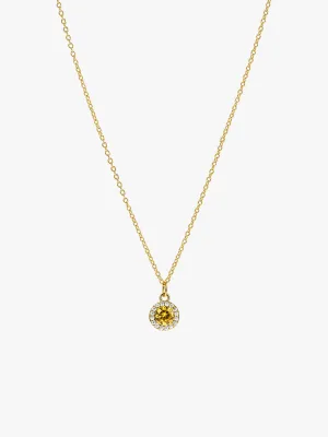 November Birthstone Necklace