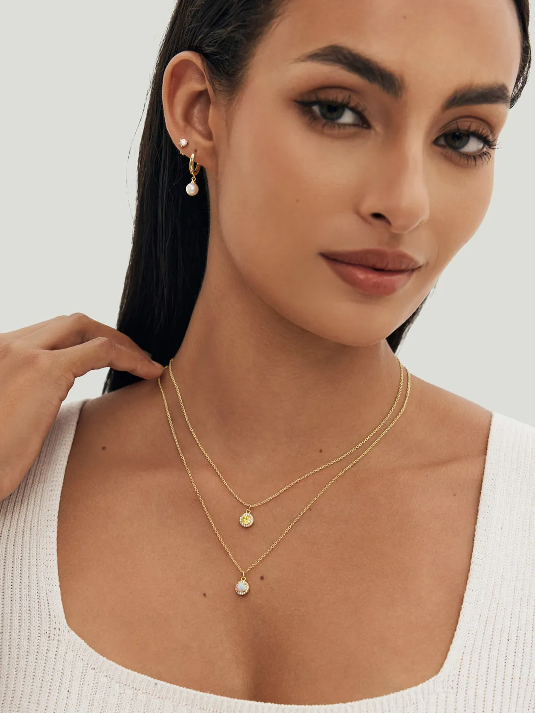 November Birthstone Necklace