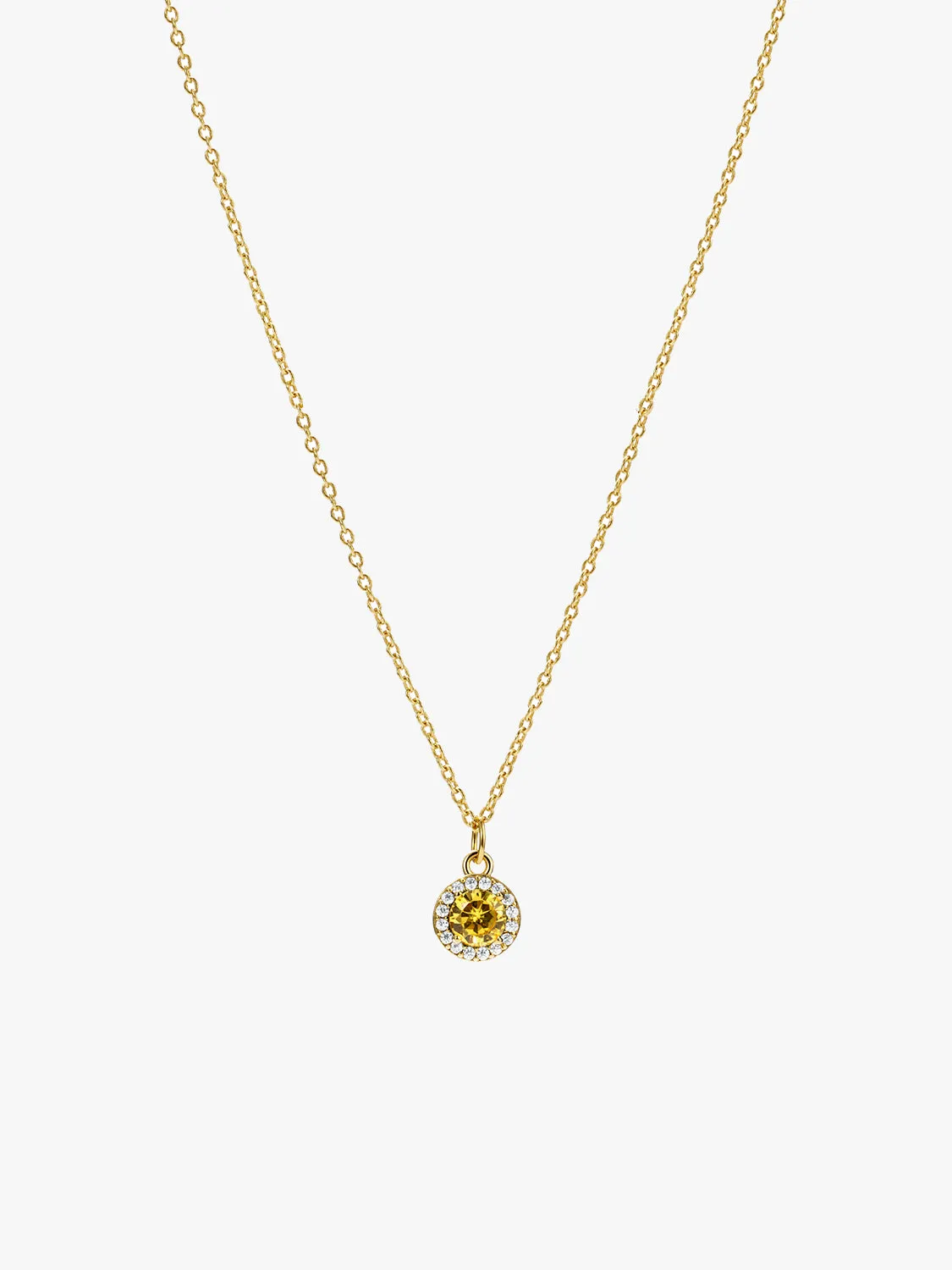 November Birthstone Necklace