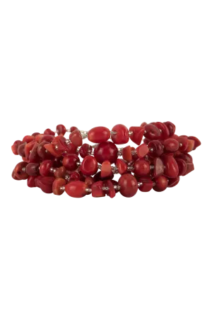 Paige Wallace Mixed Coral Bracelet