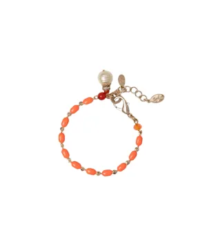 SODINI ESSENZA BRACELET IN ORANGE