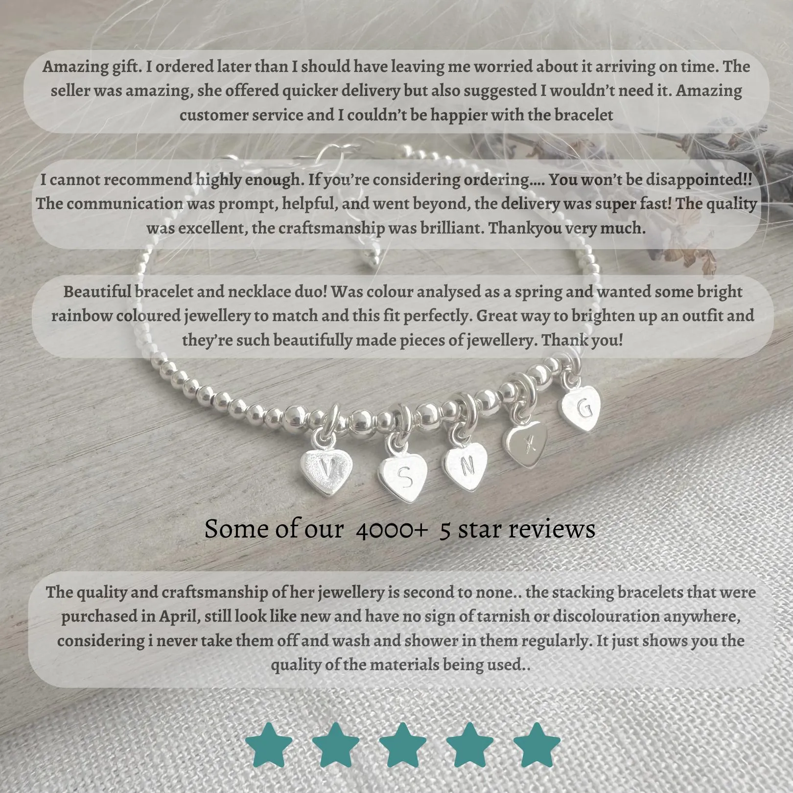 Thin Citrine and Sterling Silver Bead Necklace, November Birthstone