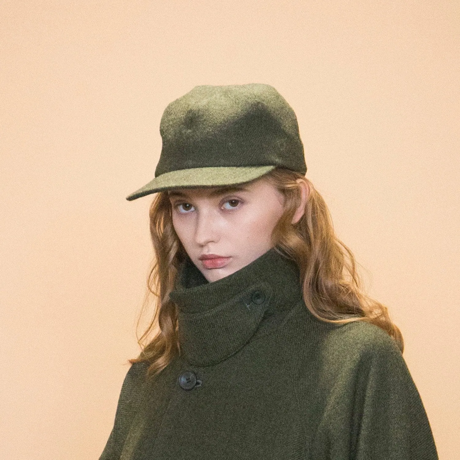 WM12-AC232125 WOOL TWILL CAP